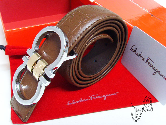 Ferragamo Adjustable Gancio/Vara Buckle Belt For Women In 85CM - 105CM Sizes MW187